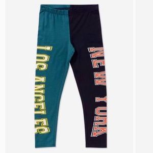 NWT Girls Jetsetter Los Angeles / New York Colorblock Leggings - SOLD OUT!